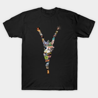 Parliament Funkadelic Album Art Collage T-Shirt